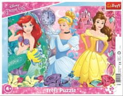 Trefl Puzzle Disneyjeve princese - Začarane princese / 25 kosov