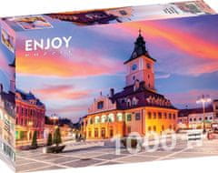 ENJOY Puzzle Trg mestne hiše, Brasov, Romunija 1000 kosov