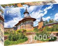 ENJOY Puzzle Samostan Sucevita, Suceava, Romunija 1000 kosov