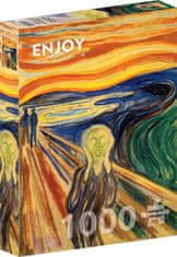 ENJOY Puzzle Edvard Munch: Krik 1000 kosov