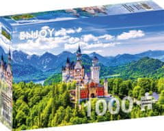 ENJOY Puzzle Grad Neuschwanstein poleti, Nemčija 1000 kosov