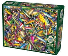 Cobble Hill Fishing Glitter Puzzle 1000 kosov