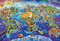 EuroGraphics Puzzle Crazy World 2000 kosov