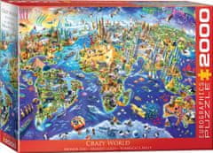 EuroGraphics Puzzle Crazy World 2000 kosov