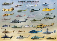 EuroGraphics Vojaški helikopter Puzzle 1000 kosov