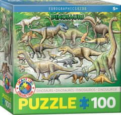 EuroGraphics Puzzle Dinozavri 100 kosov