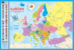 EuroGraphics Puzzle Zemljevid Evrope 200 kosov