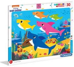 Clementoni Puzzle Baby Shark: zaklad 30 kosov