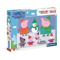 Clementoni Puzzle Maxi - Peppa Pig, 104 kosov