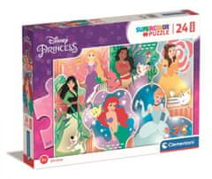 Clementoni Puzzle Disneyjeve princese MAXI 24 kosov