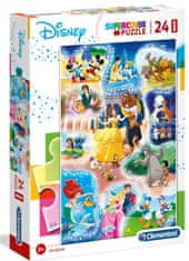 Clementoni Puzzle Disney: Čas za ples MAXI 24 kosov