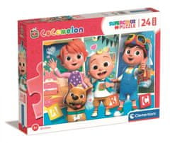 Clementoni Puzzle CoComelon s prijatelji MAXI 24 kosov