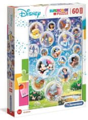 Clementoni Puzzle Disneyjeve pravljice MAXI 60 kosov