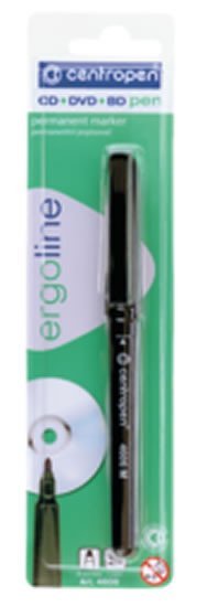 Centropen marker 4606 za CD/DVD/BD črn blister