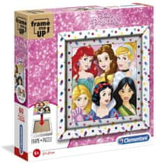 Clementoni Puzzle Frame Me Up Disneyjeve princese 60 kosov