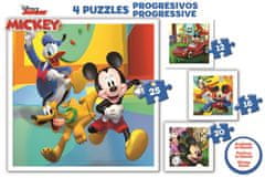 Educa Puzzle Miki in prijatelji 4v1 (12,16,20,25 kosov)
