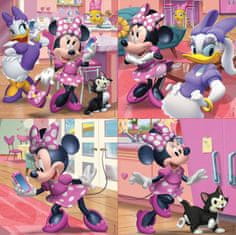 Educa Puzzle Minnie in Daisy 4v1 (12,16,20,25 kosov)