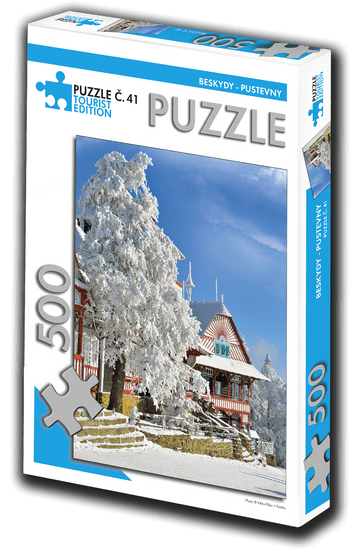 TOURIST EDITION Puzzle Beskydy, Pustevny 500 kosov (št. 41)