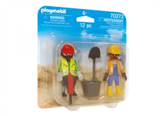 Playmobil PLAYMOBIL Duo Pack 70272 Gradbeni delavci