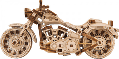 Wooden city 3D sestavljanka Motorno kolo Cruiser V-Twin 168 kosov