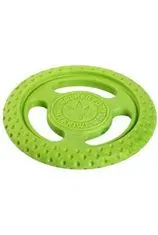 KIWI WALKER Igralka pes FRISBEE MINI float. iz pene TPR, zelena KW