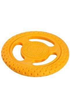 KIWI WALKER Igrača za pse FRISBEE MAXI float. iz TPR pene, oranžna KW