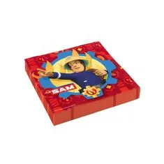 Amscan Robčki Fireman Sam 20 kosov 33x33cm -