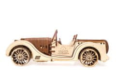 UGEARS 3D lesena mehanska sestavljanka VM-01 Car (roadster)