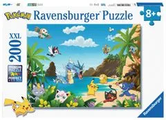Ravensburger Puzzle Pokémon: Ujemi vse! XXL 200 kosov