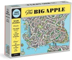 Galison Puzzle Big Apple New York 2v1, 1000 kosov