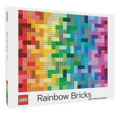 Chronicle Books LEGO Rainbow Bricks Puzzle 1000 kosov