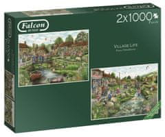 Jumbo FALCON Puzzle Country life 2x1000 kosov