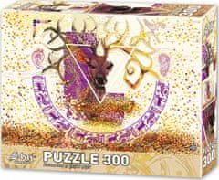 STAR Puzzle Jelen za srečo 300 kosov