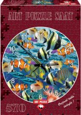 Sestavljanka Ura Svet morskih rib 570 kosov