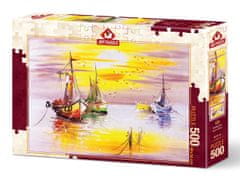 Art puzzle Sunset Puzzle 500 kosov