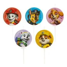 Dekora Tortinske sveče Paw Patrol 3cm 5ks -