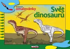 Svet dinozavrov - didaktične pobarvanke