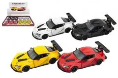 Teddies Avto Kinsmart Toyota GR Supra Racing Concept kovina/plastika 12,5 cm 4 barve za raztezanje v nasprotni smeri