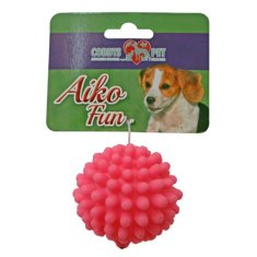 COBBYS PET AIKO FUN Jež 6,5cm gumijasta igrača za pse