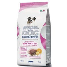 Monge SPECIAL DOG EXCELLENCE MEDIUM ADULT MONOPROTEINIC svinjina + krompir 3 kg super premium