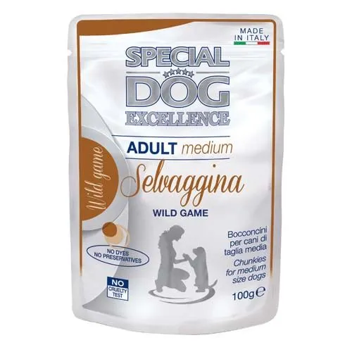 Monge SPECIAL DOG EXCELLENCE MEDIUM Adult wild z divjačino 100g