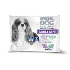 Monge SPECIAL DOG EXCELLENCE MAXI ADULT jagnjetina/zajec multi pakiranje 4x100g vrečka