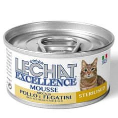 Monge LECHAT EXCELLENCE MOUSSE Pena iz piščanca in jeter za sterilizirane mačke 85 g