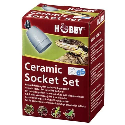HOBBY Terraristik HOBBY Ceramic Socket Set komplet keramičnih okov s krogličnimi zglobi