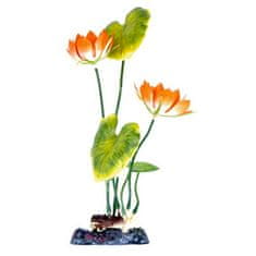 PENN PLAX Umetna rastlina 25, 4 cm Water Lily (White) L