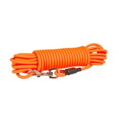 Duvo+ Sledilni povodec PVC neon oranžna vrvica 10m/8mm