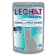 Monge LECHAT NATURAL Tuna in morske ribe 80g super premium vrečka za odrasle mačke