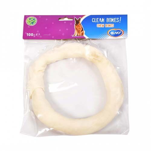 Duvo+ CELAN BONES! Beli žvečilni obroč 20cm 100g