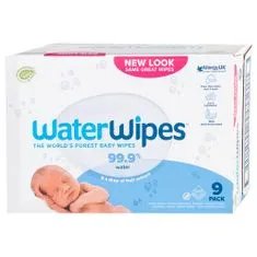 WaterWipes 9x VLAŽNIČKI Brez plastike Vlažni robčki 60 kosov ( 540 kosov )