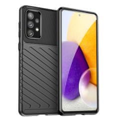 slomart thunder case upogljiv oklepni ovitek za samsung galaxy a73 črn